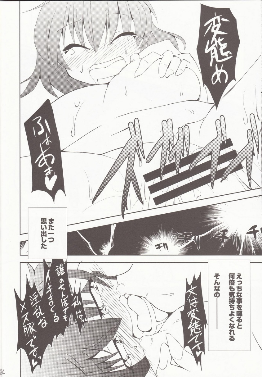 (C74) [IncluDe (ふぅりすと)] 催眠異変 3 BE QUIET!! (東方Project)
