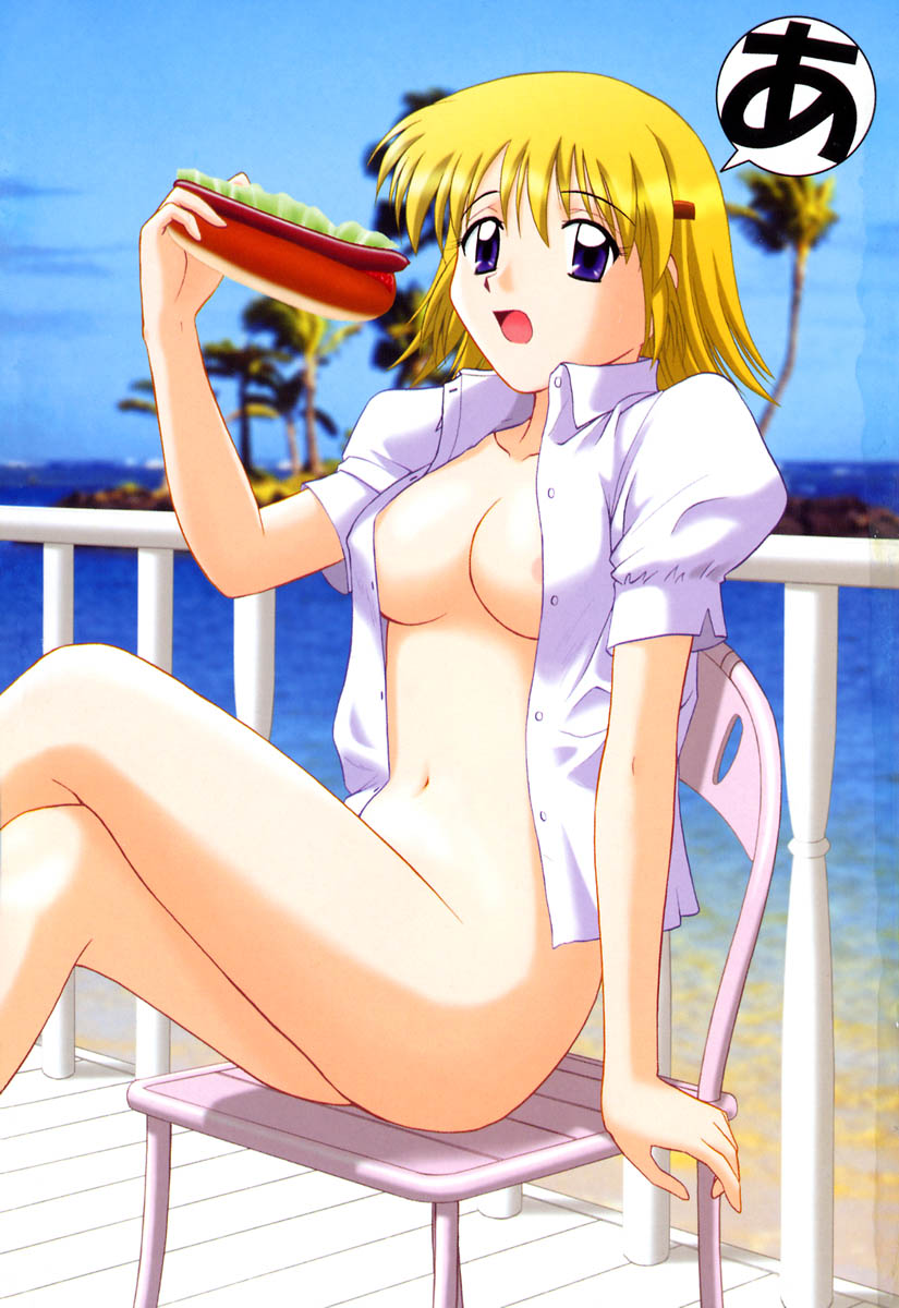 [佐藤茶菓子] 裸でランチ