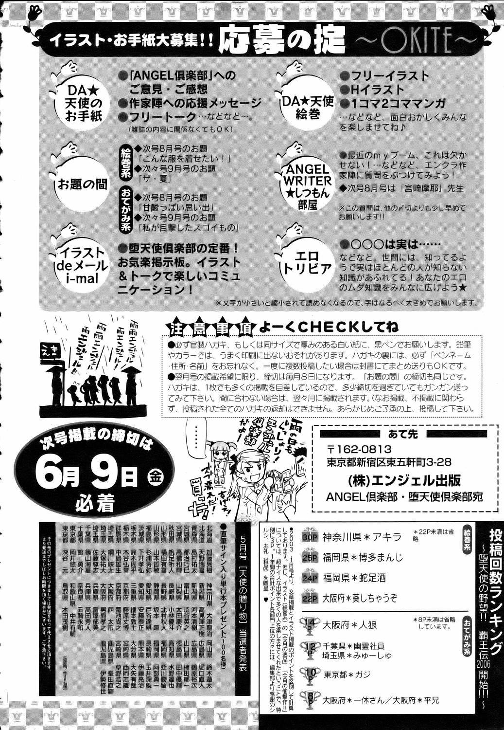 ANGEL 倶楽部 2006年7月号