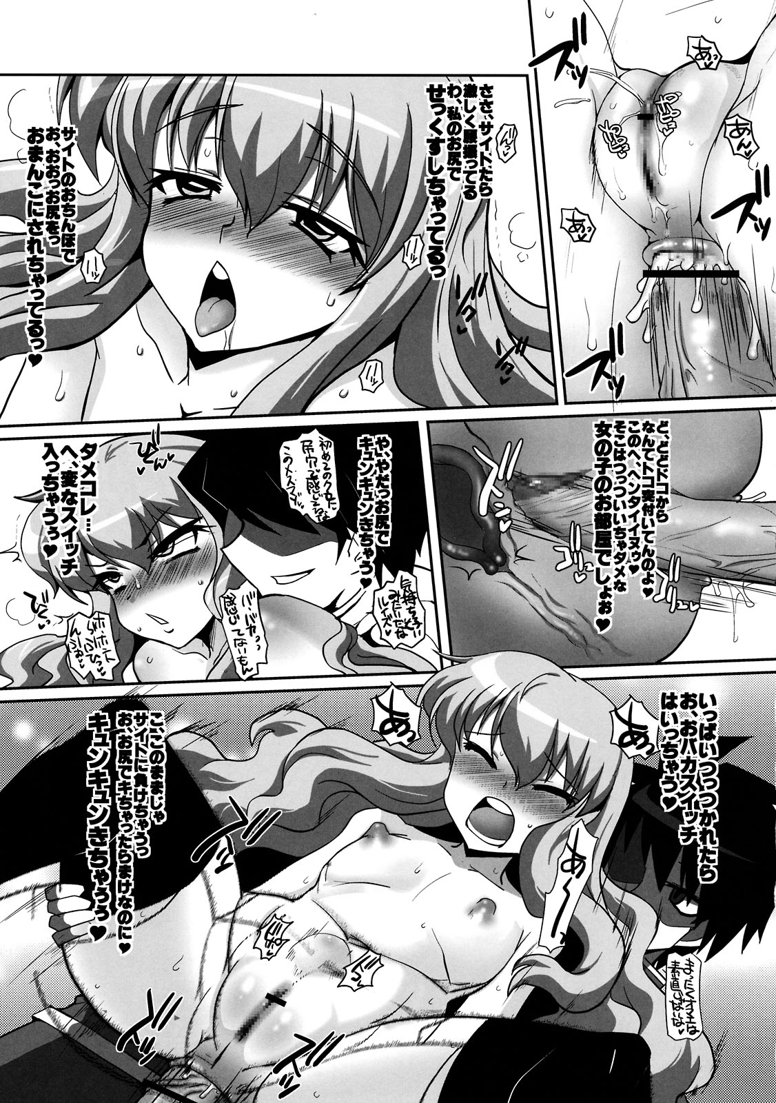 (C74) [黄泉比良坂 (bbsacon)] 肛堕のご主人様 (ゼロの使い魔)