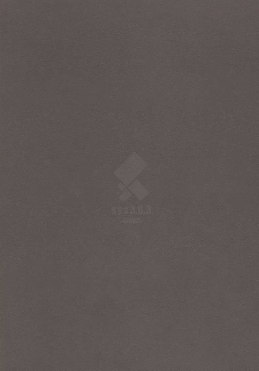 (C71) [sys3.6.3. (ザンクロー)] #FFFFFF (ファイナルファンタジー III)