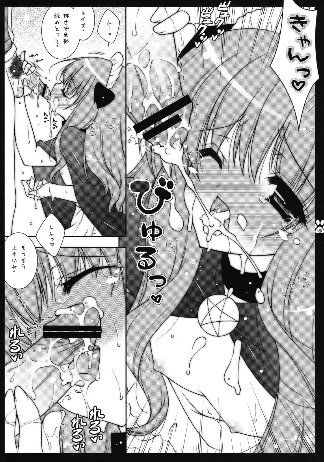 (C74) [しぐにゃん] ルイズめはご主人さまの犬です (ゼロの使い魔)