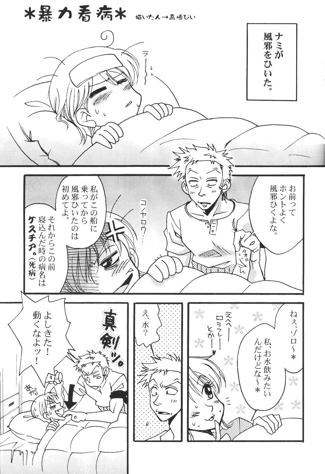 [蜂と蜂スイカ]夢一夜2（ワンピース）