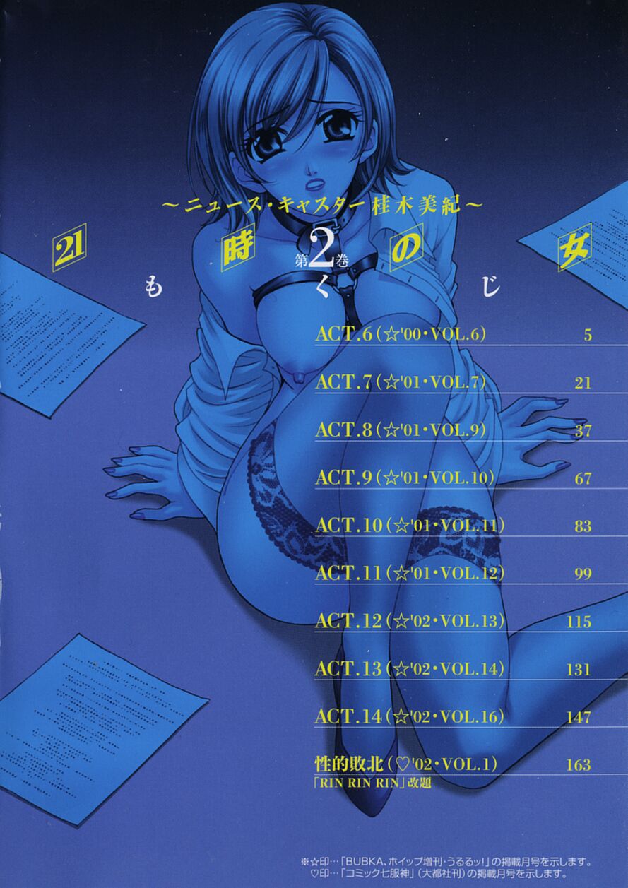 [後藤晶] 21時の女 ～ニュース・キャスター桂木美紀～ 2