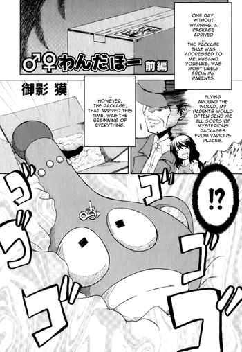 [御影獏] ♂♀わんだほー [英訳]