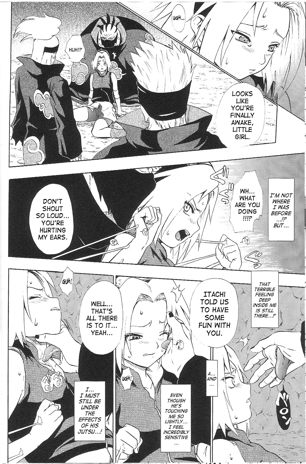 [コアラマシン (ときわたみき)] 黒揚羽 (ナルト) [英訳]