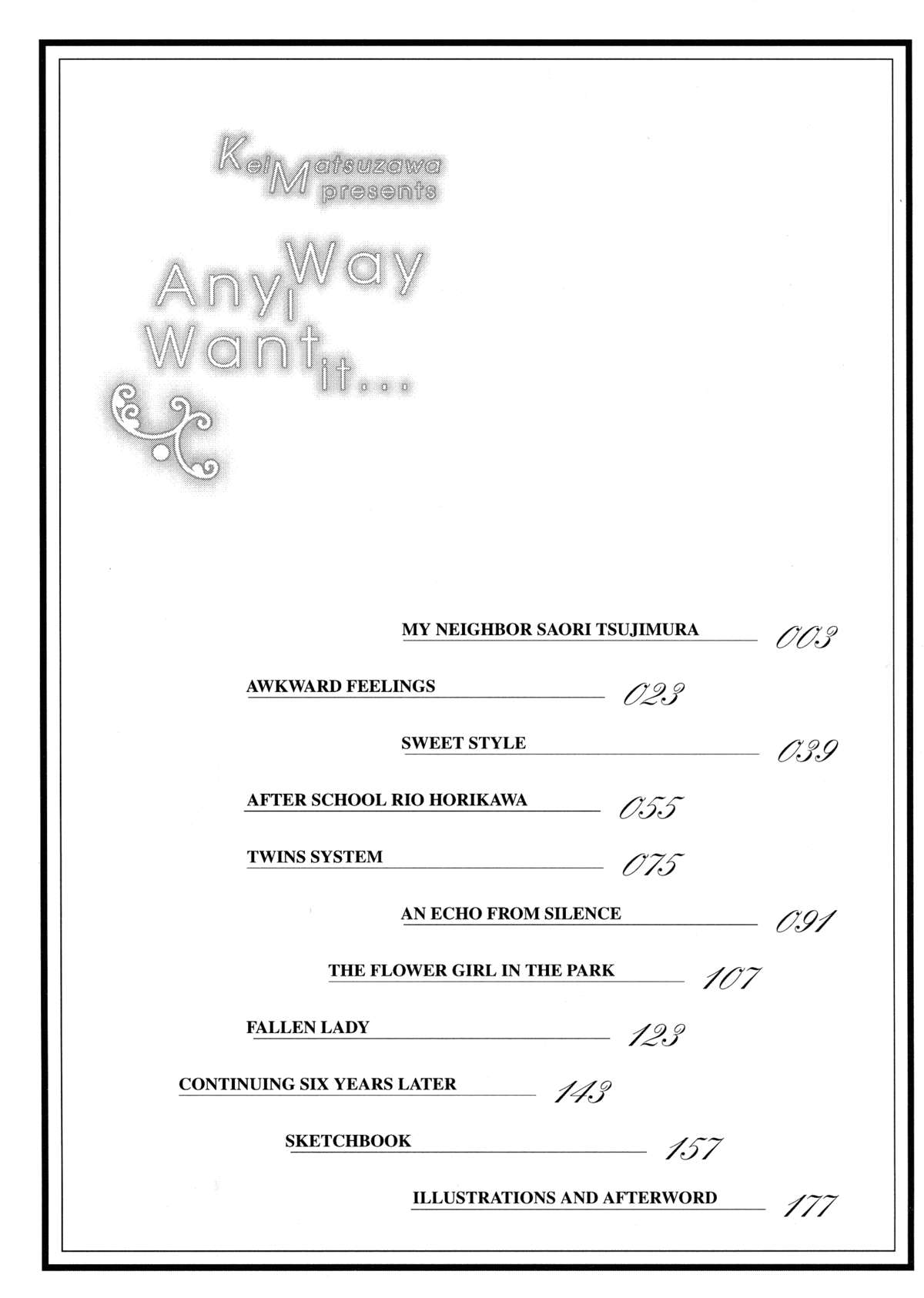 [松沢慧] 想うがままに… [英訳]
