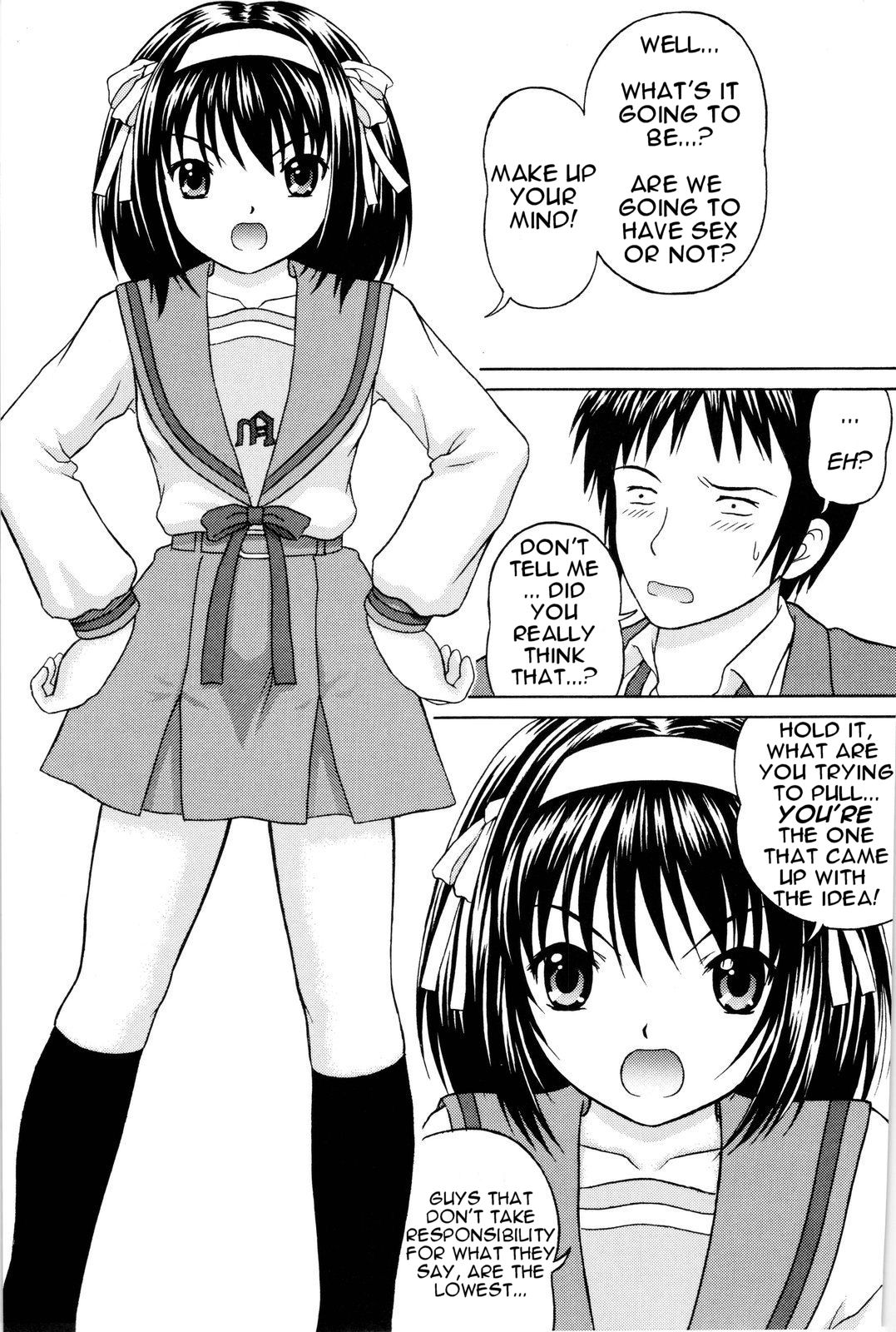 （SC37）[D'ERLANGER（山崎ショー）]黙示録H第1巻（涼宮ハルヒのゆうつ|涼宮ハルヒの憂鬱）[英語] [ファントム]