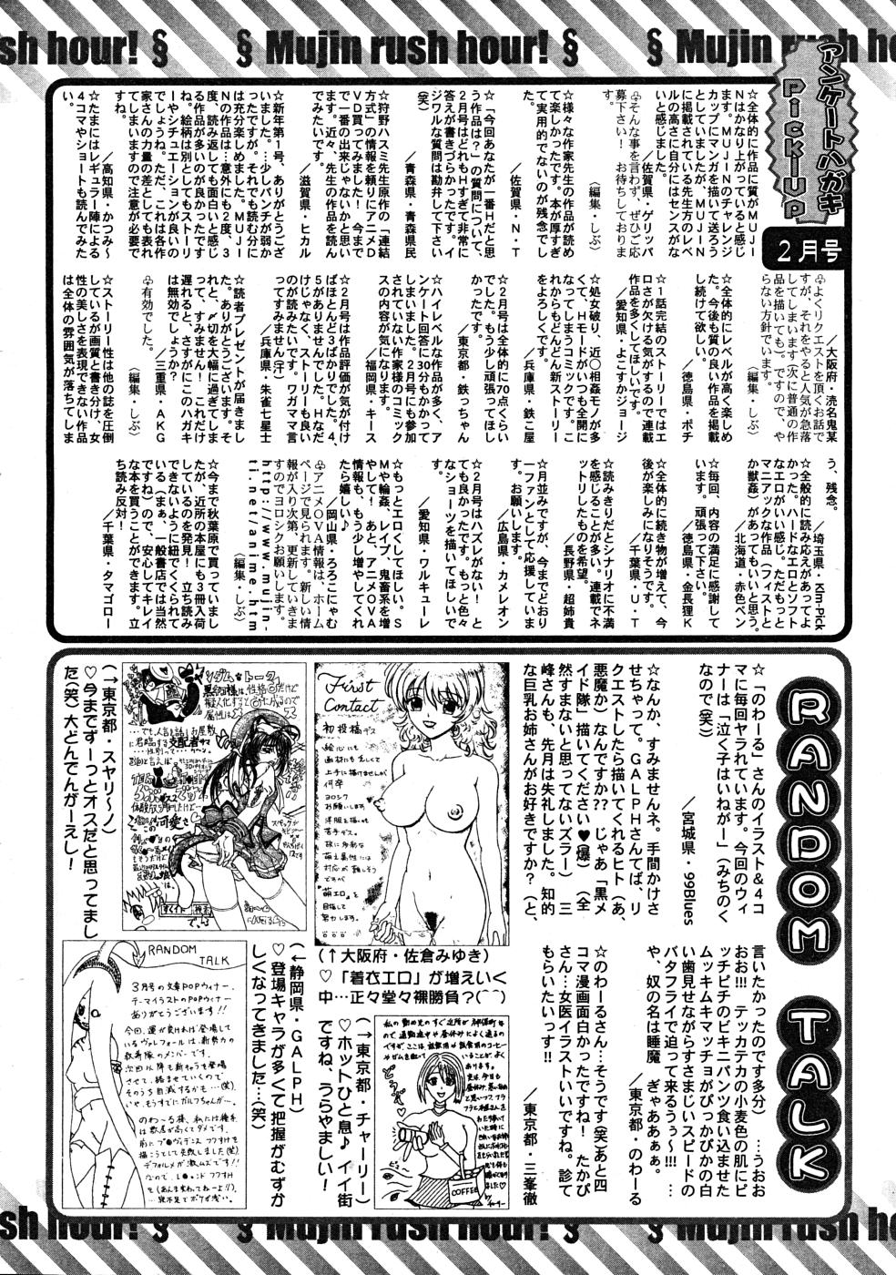 COMIC MUJIN 2008年4月号