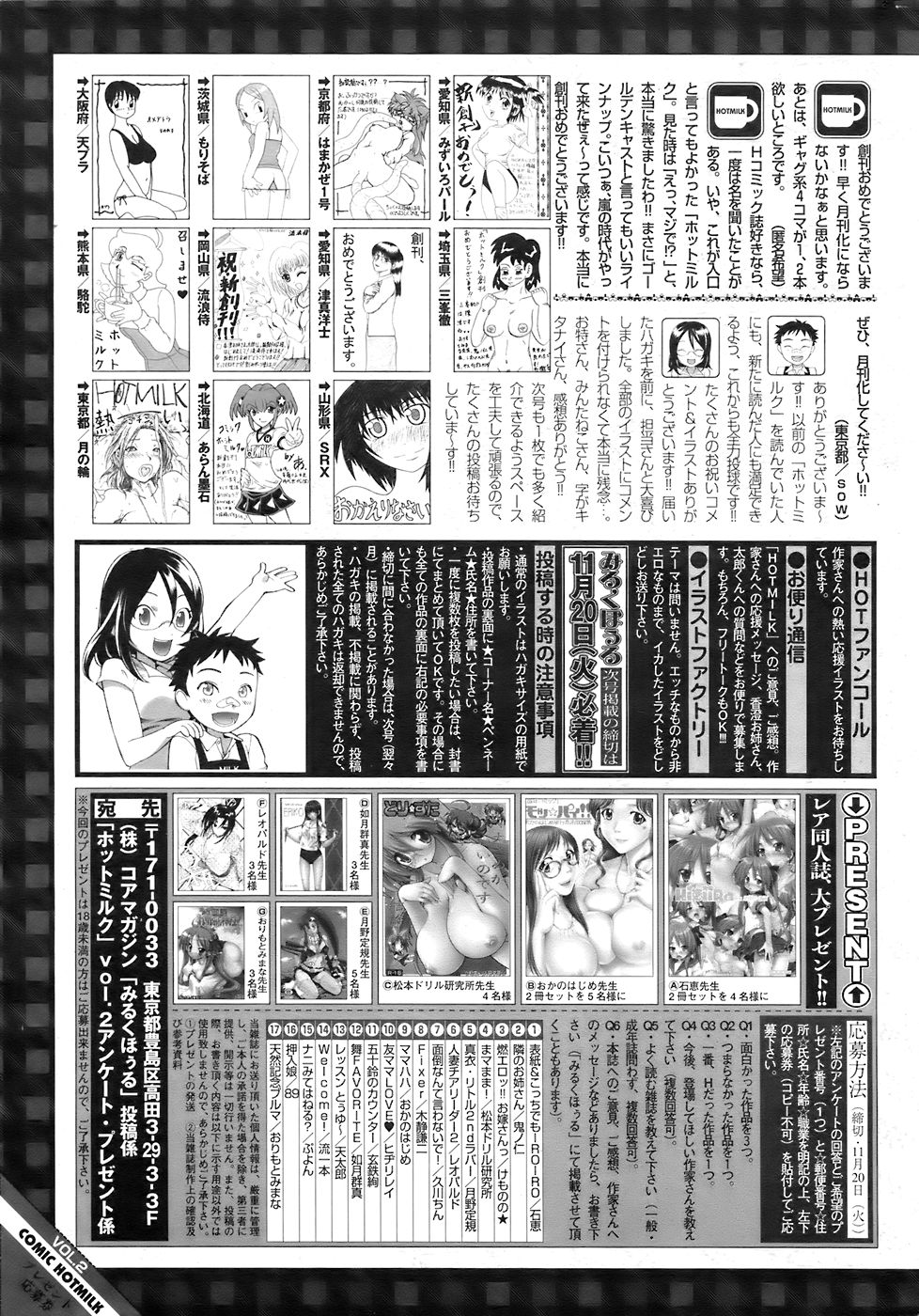 コミックホットミルク 2007年12月号 VOL.02