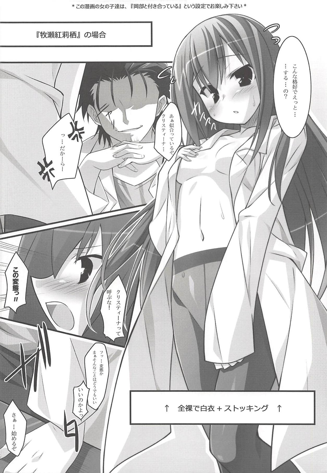 (C80) [小糸創作所 (ひなた睦月)] Love Paradox (Steins;Gate)