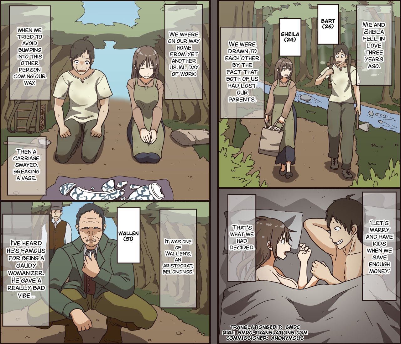 [Iris Art] 性がブチまけられたベッドシーツ [英訳]