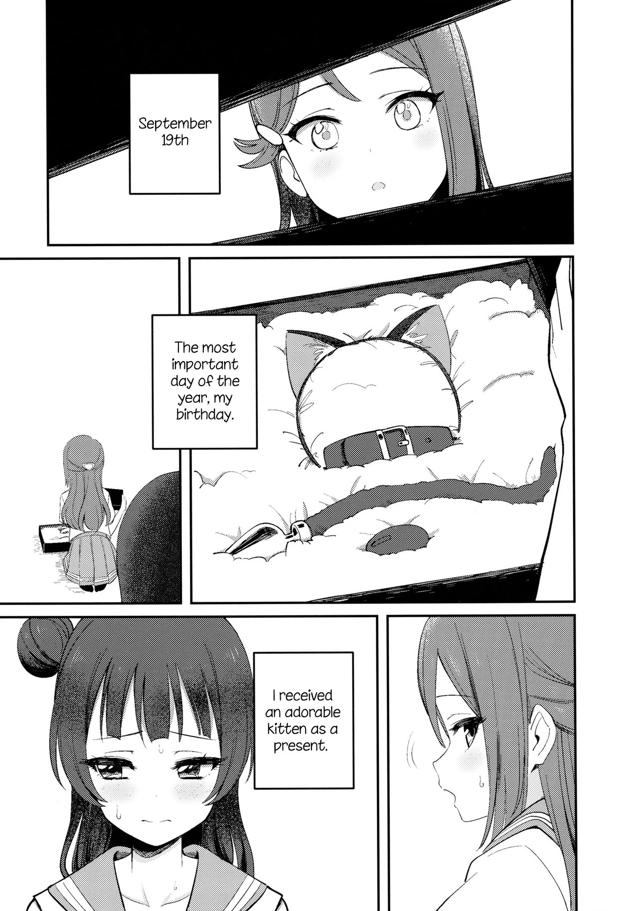 (C94) [Deadnoodles] ヨハネコ調教日記 (ラブライブ! サンシャイン!!) [英訳]