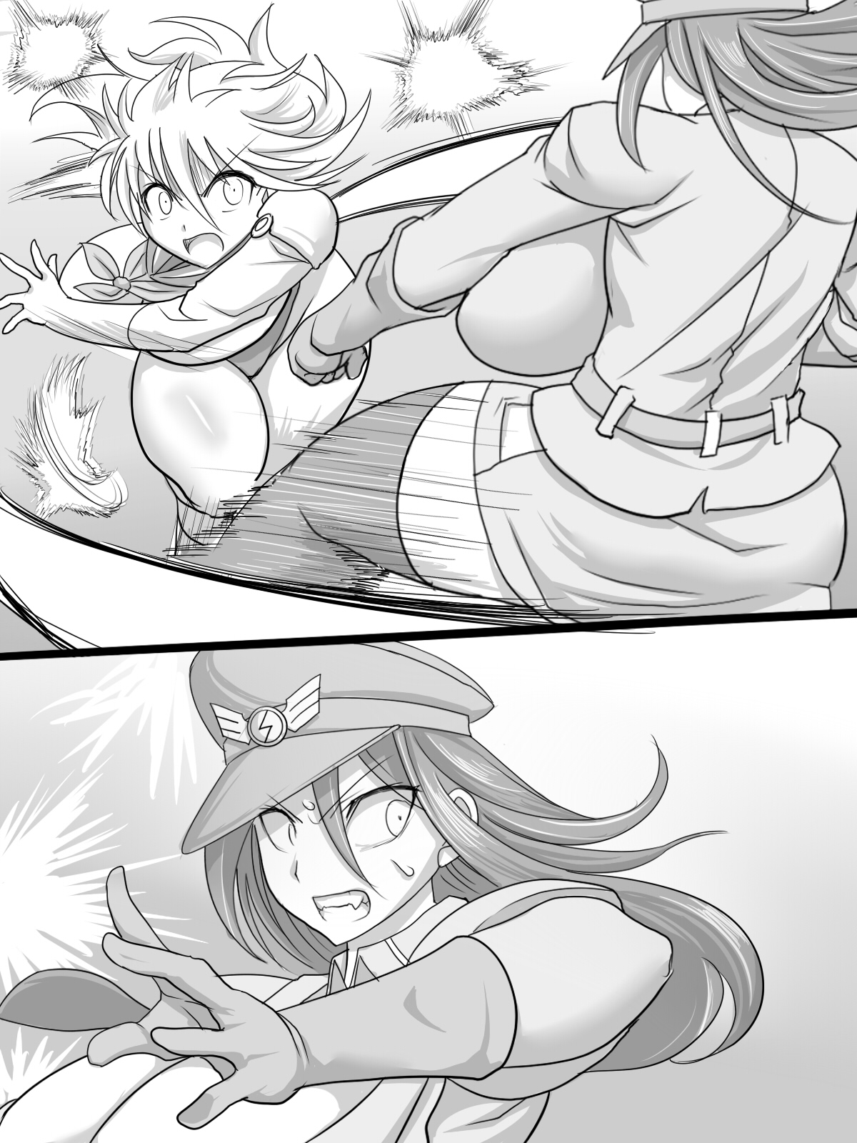 [あへ] 神宮エレンVSミランダ