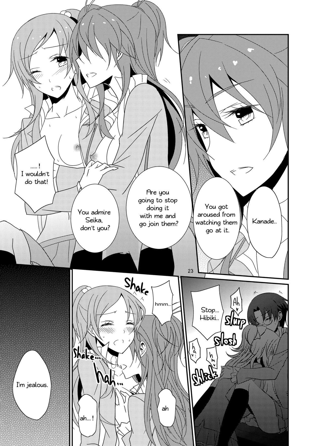 (レインボーフレーバー10) [434 Not Found (isya)] Cure Assort (ドキドキ!プリキュア、スイートプリキュア♪、ハピネスチャージプリキュア!) [英訳]