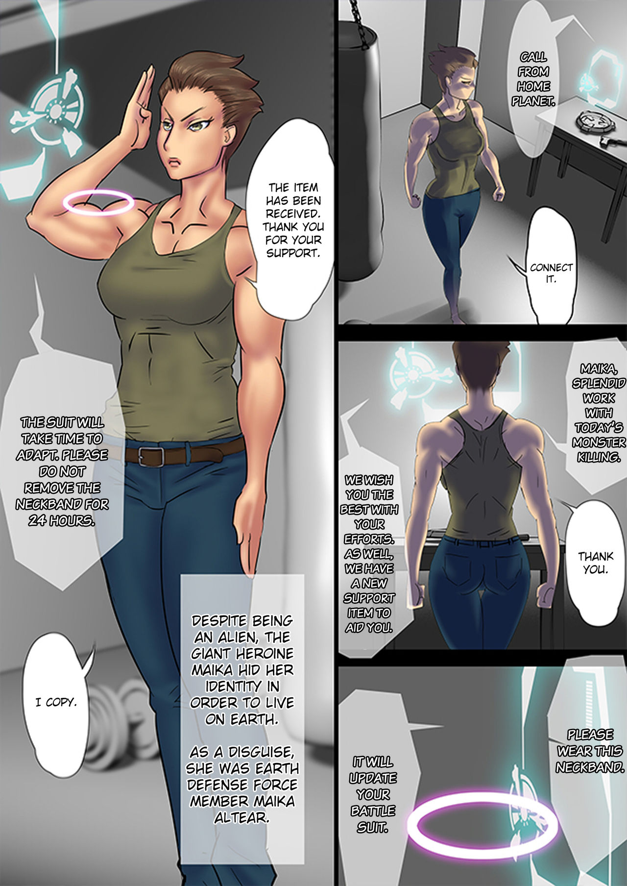 [真空HD逝く(*´Д:;.:.] 魔改造スーツからの……[English][Szayedt]