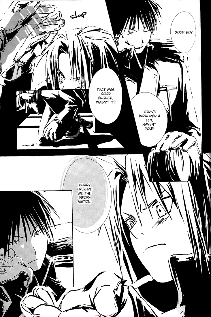 [Idea (犬飼のの、世菜りん) 蒼焔 -blue flame- (鋼の錬金術師) [英訳]