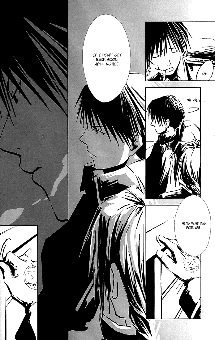 [Idea (犬飼のの、世菜りん) 蒼焔 -blue flame- (鋼の錬金術師) [英訳]