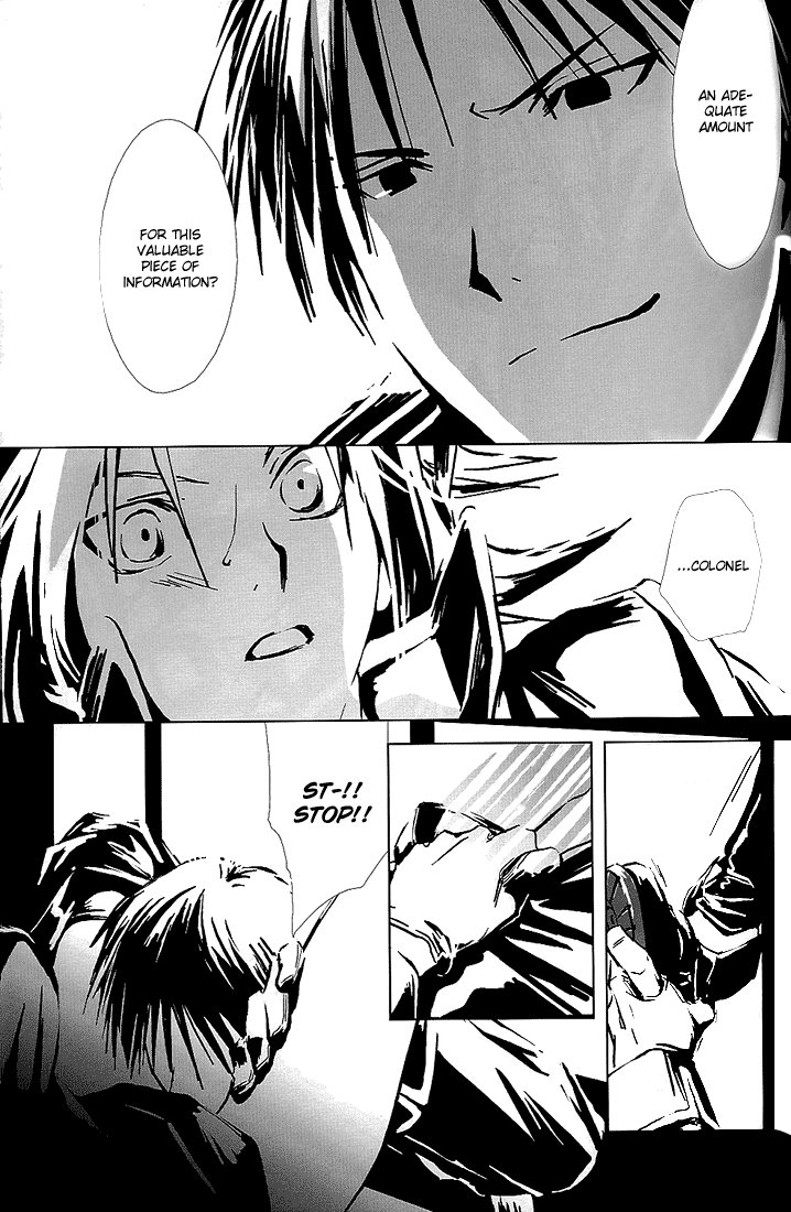 [Idea (犬飼のの、世菜りん) 蒼焔 -blue flame- (鋼の錬金術師) [英訳]