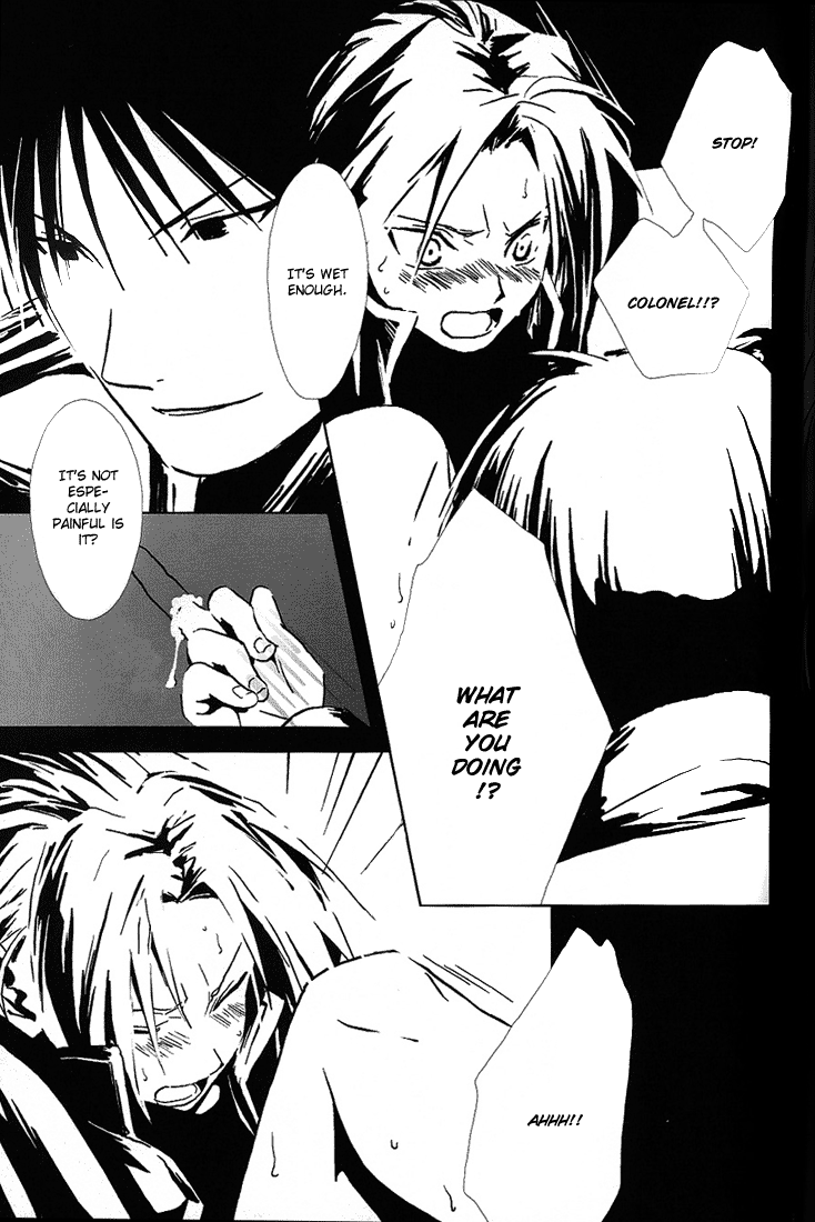 [Idea (犬飼のの、世菜りん) 蒼焔 -blue flame- (鋼の錬金術師) [英訳]