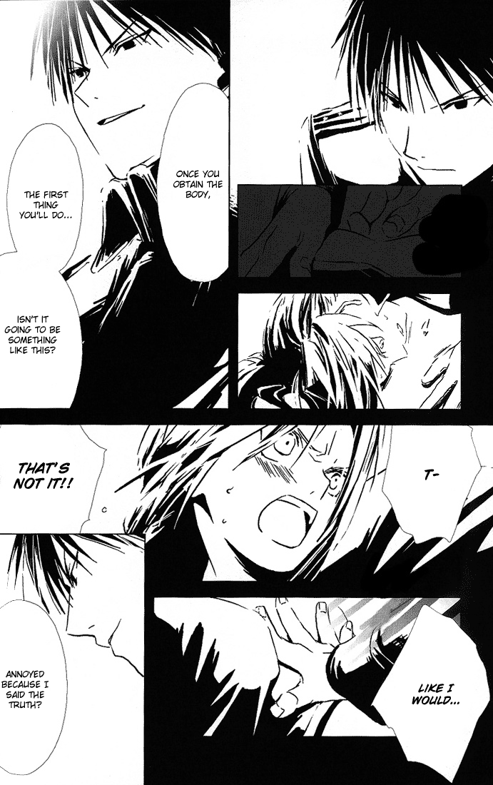 [Idea (犬飼のの、世菜りん) 蒼焔 -blue flame- (鋼の錬金術師) [英訳]