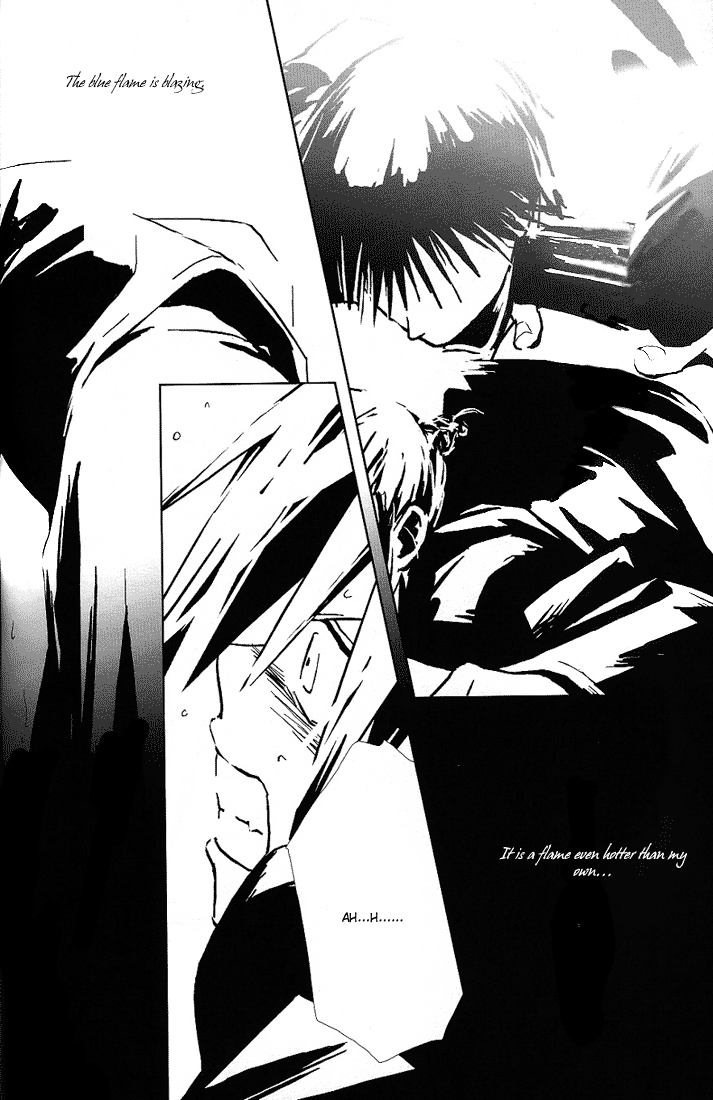 [Idea (犬飼のの、世菜りん) 蒼焔 -blue flame- (鋼の錬金術師) [英訳]