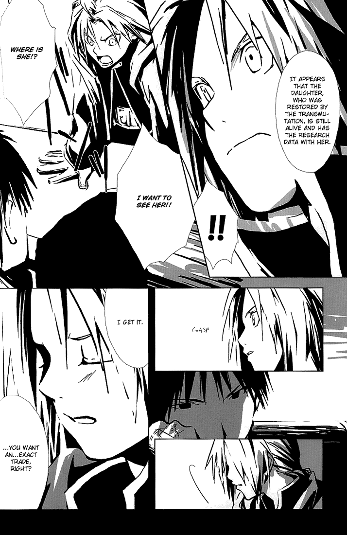 [Idea (犬飼のの、世菜りん) 蒼焔 -blue flame- (鋼の錬金術師) [英訳]