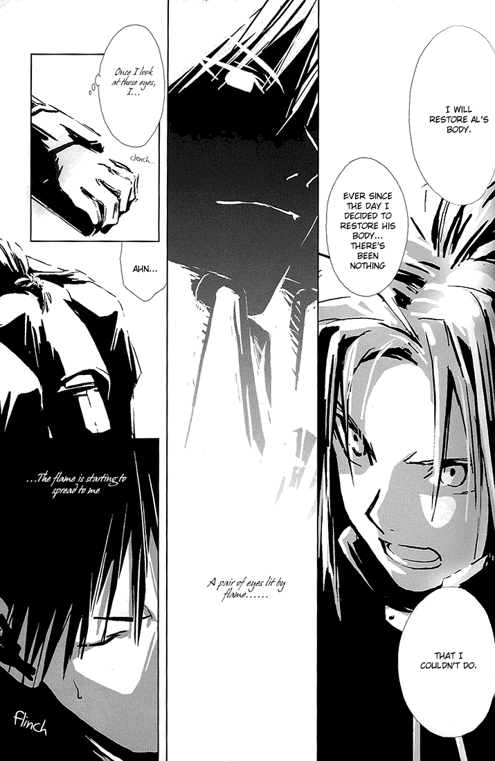 [Idea (犬飼のの、世菜りん) 蒼焔 -blue flame- (鋼の錬金術師) [英訳]