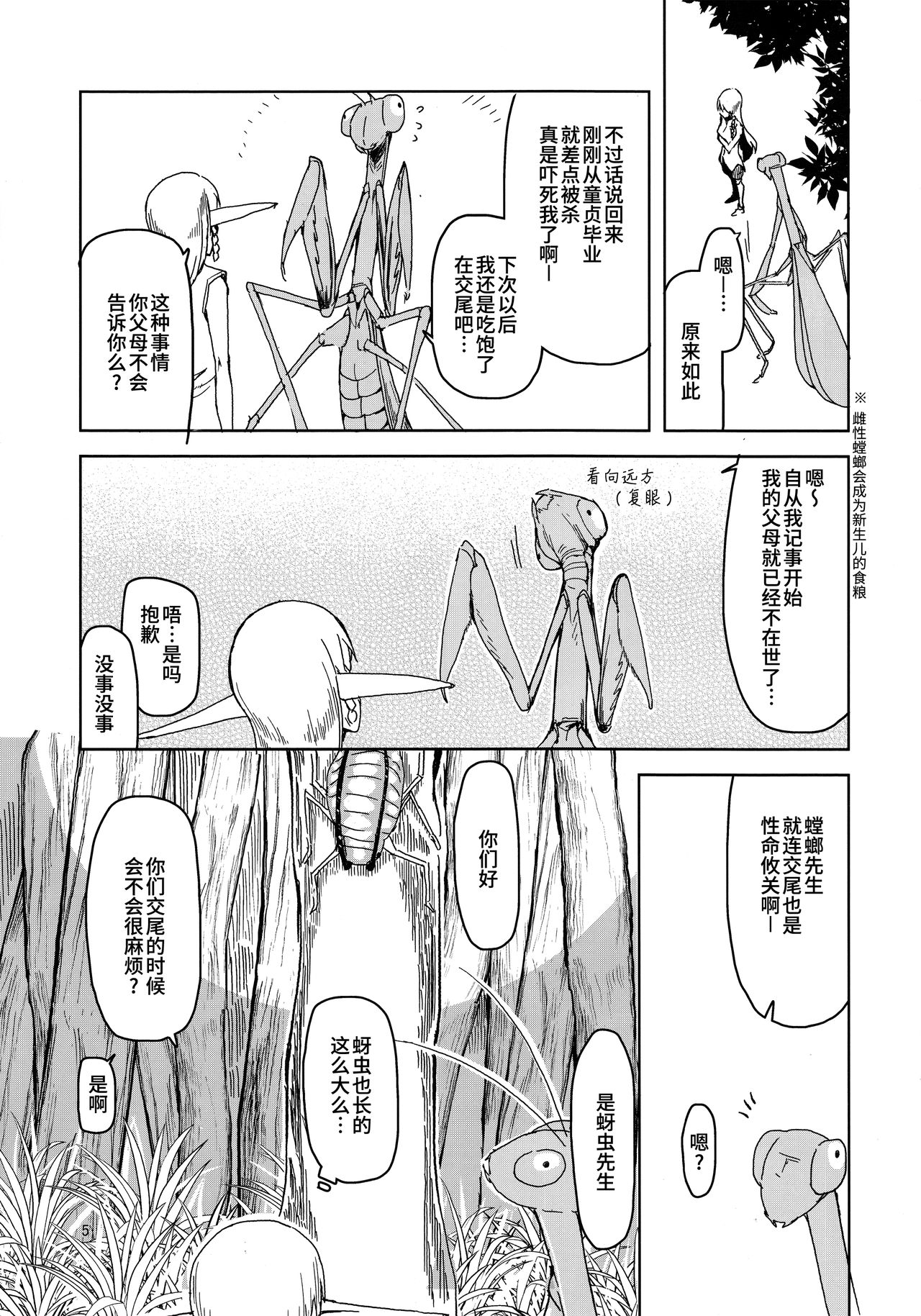 (C94) [めたもる (りょう)] ドスケベエルフの異種姦日記 5 [中国翻訳]