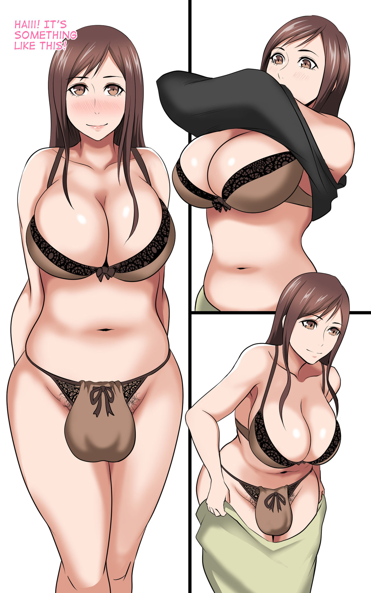 [スペースモンキー部隊 (シイバラ・テツ)] フタナリ娘に聞いてみたい!! [英訳]