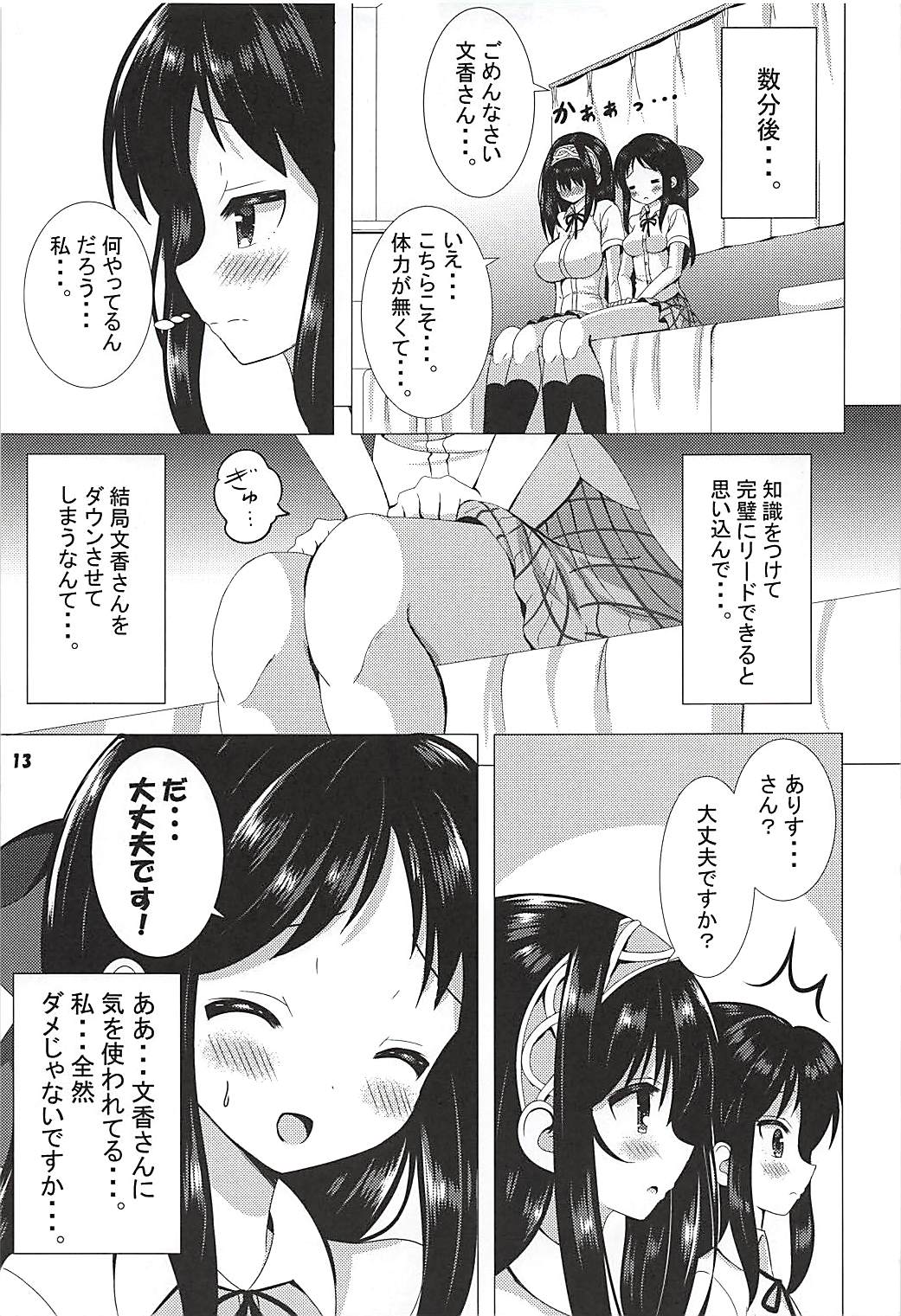 (C94) [さくらどおり (はざくらさつき)] JKありふみのお泊り会 (アイドルマスター シンデレラガールズ)