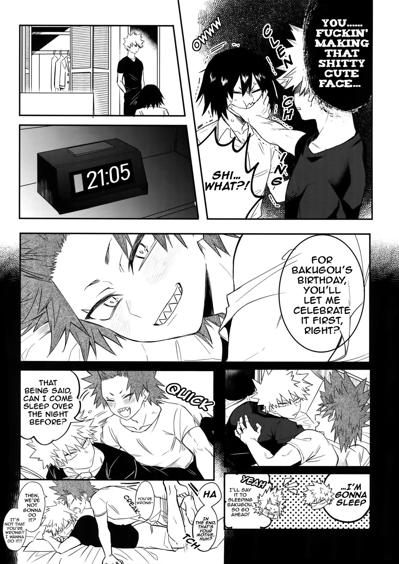 (どうやら出番のようだ!12) [へれニズム (Y)] 祝われ殺したる！2018 (僕のヒーローアカデミア) [英訳]