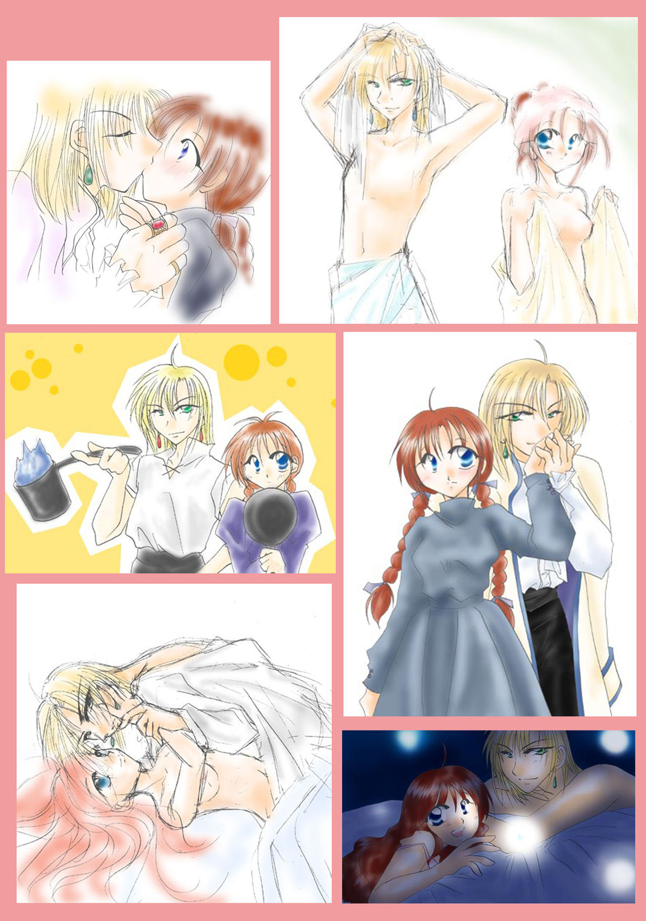 [BLUE SIGNALS (みんと)] etc. Original ver. (ハウルの動く城)