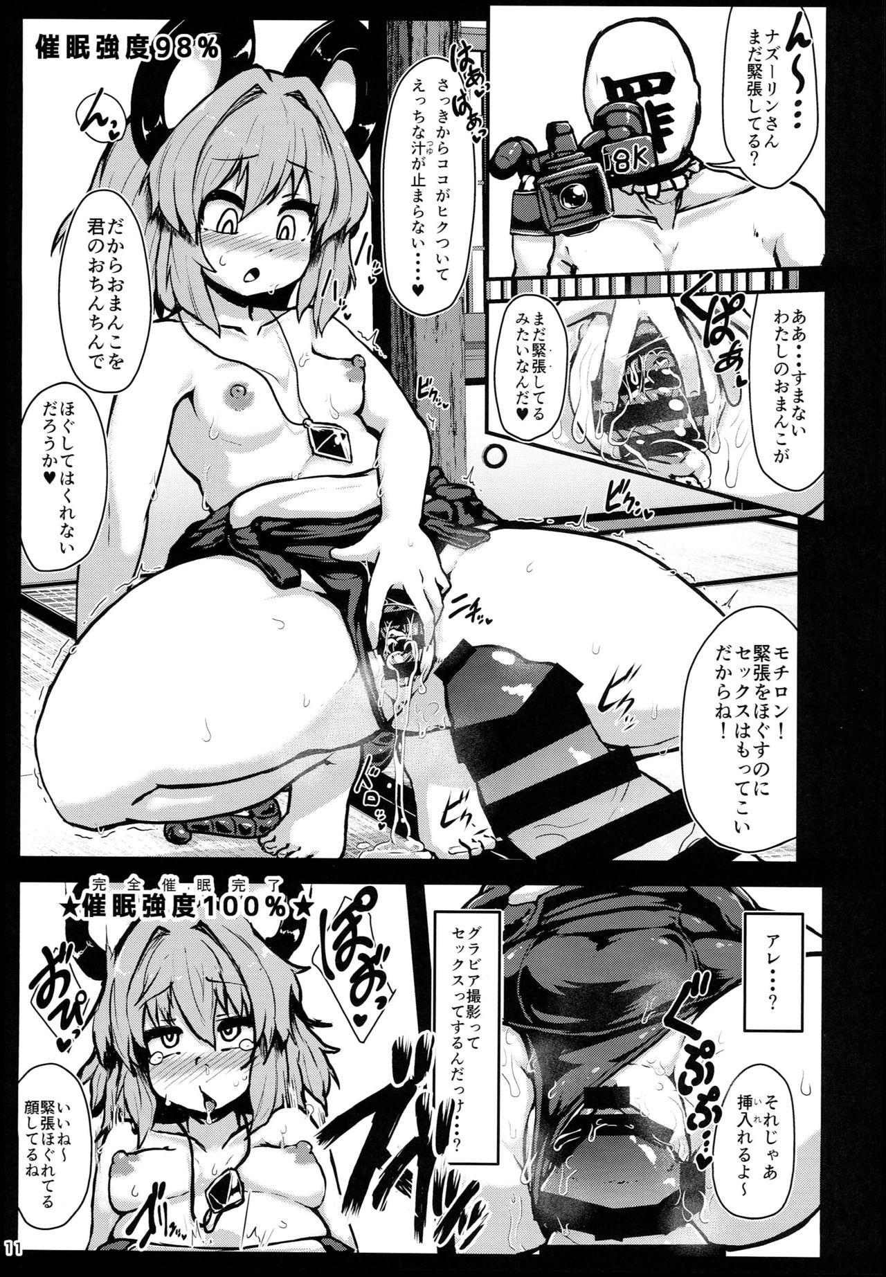(C94) [チーズカンパニー (ペソ)] 命蓮寺催眠 グラビア撮影会ナズーリン編 (東方Project)