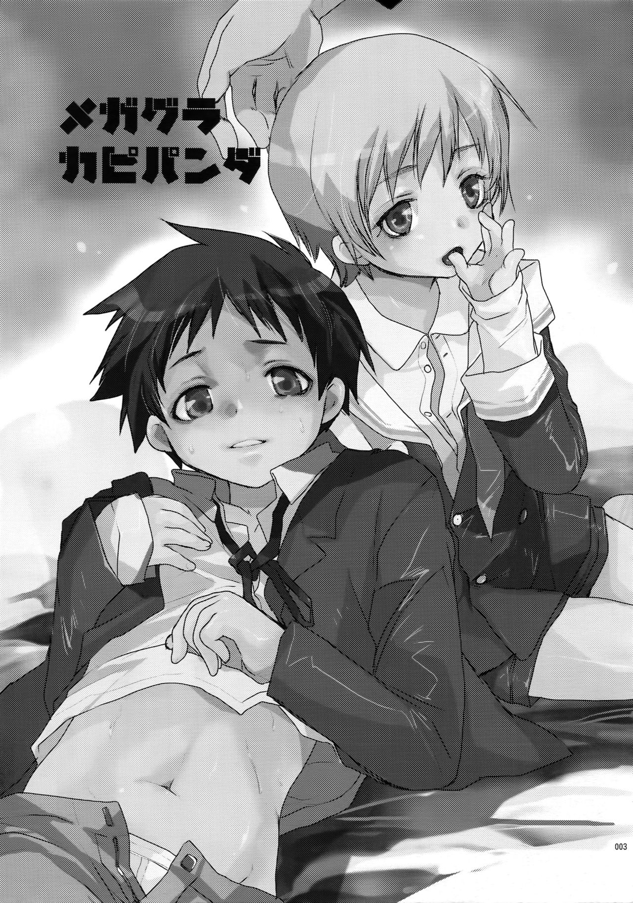 [CROCODILE-Ave. (ギャングスター吉雄)] メガグラ カピパンダ (グラビテーション)