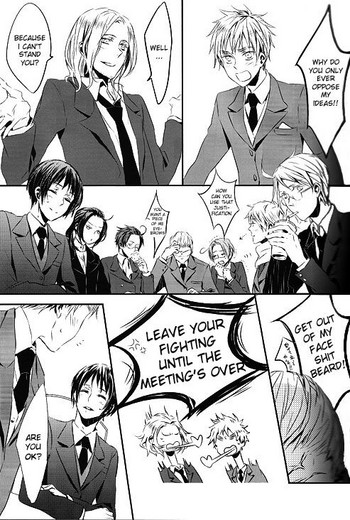 [★ (こむぎこ)] 愛しい人はまどろみの中に (Axis Powers ヘタリア) [英訳] [ページ欠落]