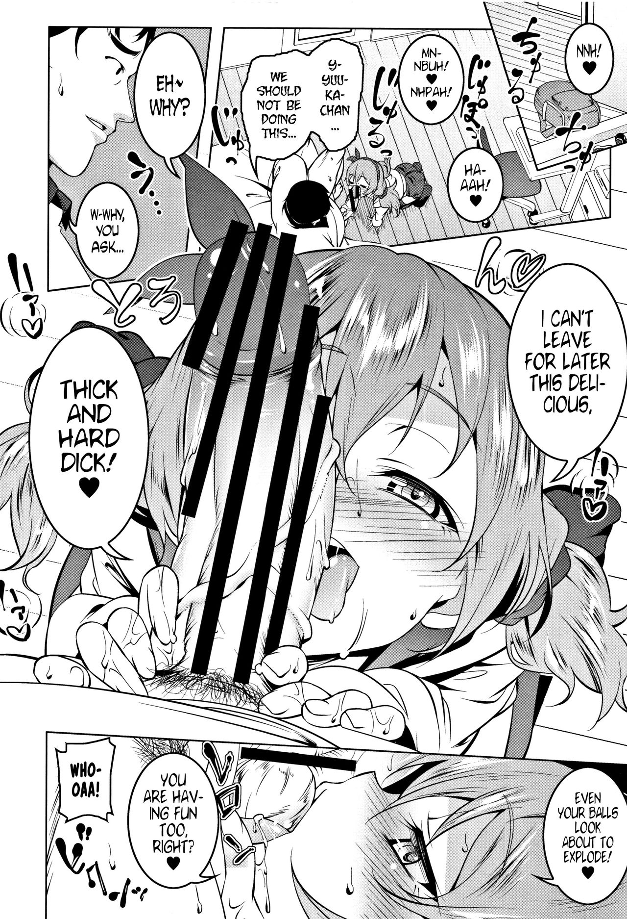 [田辺京] ぺたん娘♥びっち 第3-5話 [英訳]