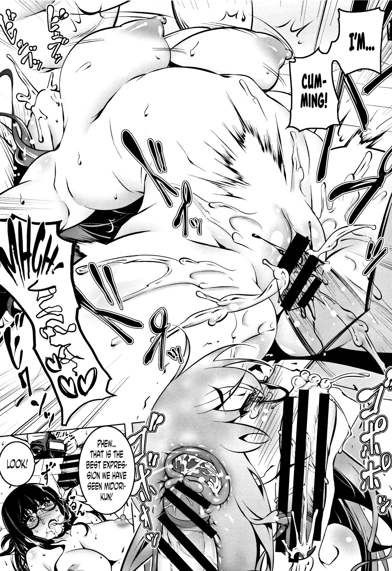 [田辺京] ぺたん娘♥びっち 第3-5話 [英訳]