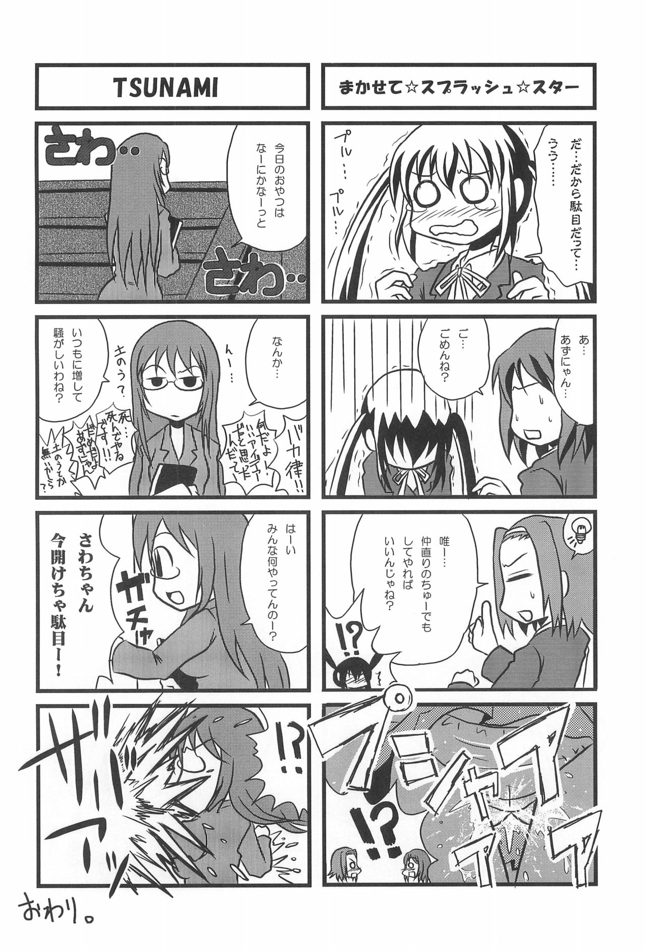 (COMIC1☆4) [わんちょ家 (わんちょ)] したからけいおんをみてみよう (けいおん!)