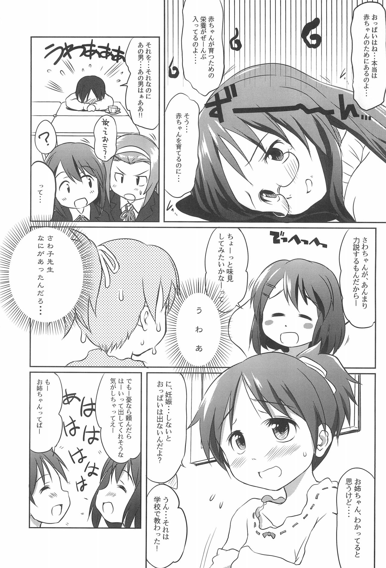 (COMIC1☆4) [わんちょ家 (わんちょ)] したからけいおんをみてみよう (けいおん!)