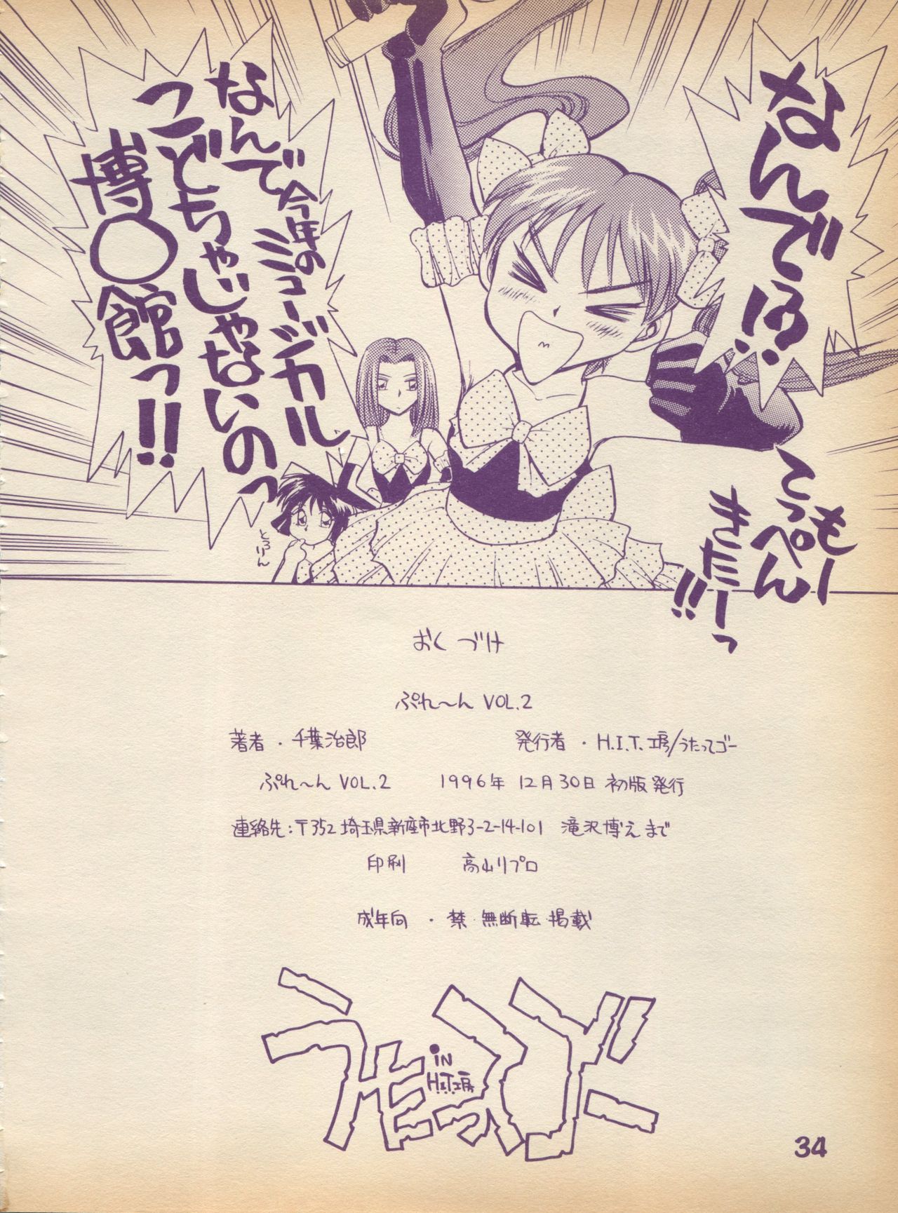 [H.I.T.工房 (ちばぢろう)] ぷれ～ん Vol.2 (よろず)