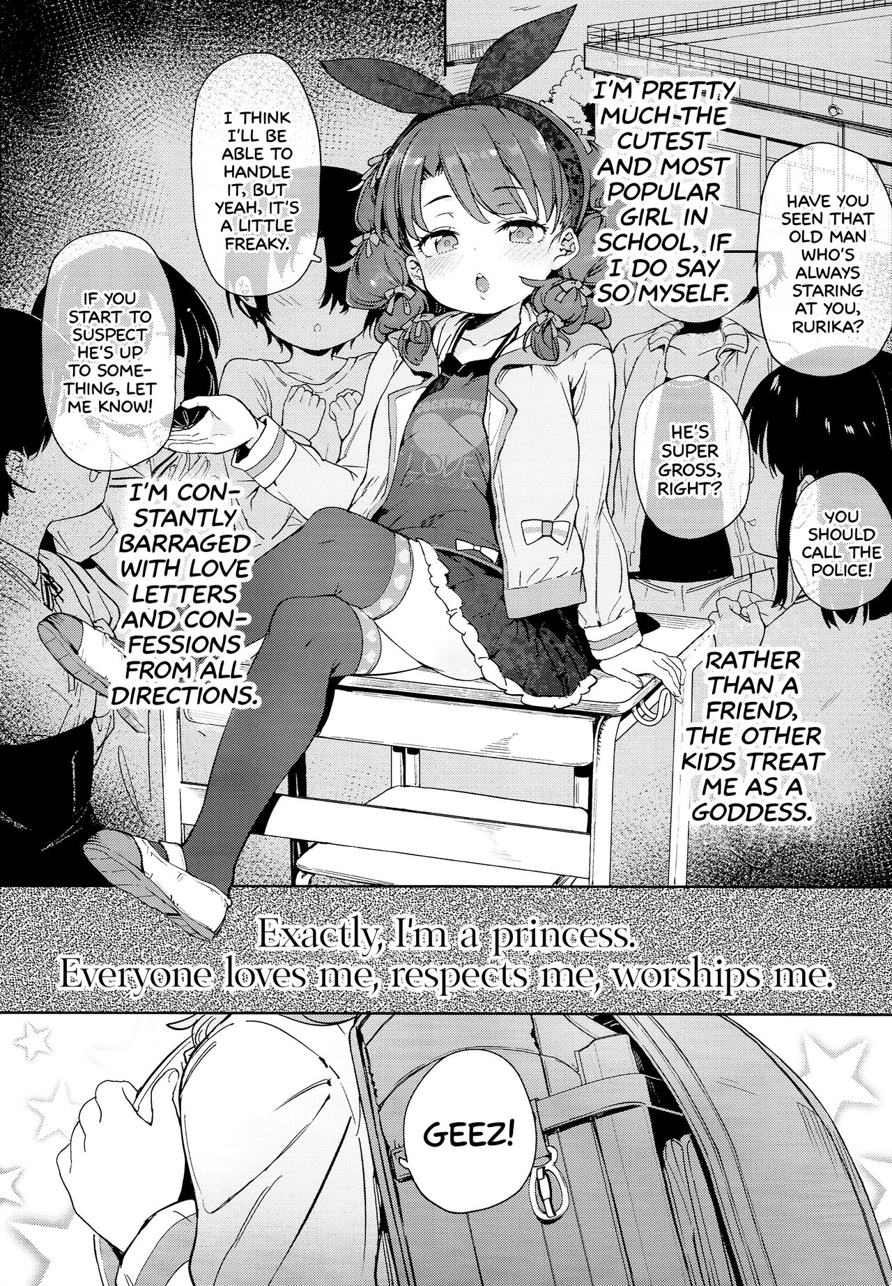 (C93) [飯食って寝る。 (あたげ)] クラスのお姫さま、幸せ雌豚に成り上がる。 [英訳]