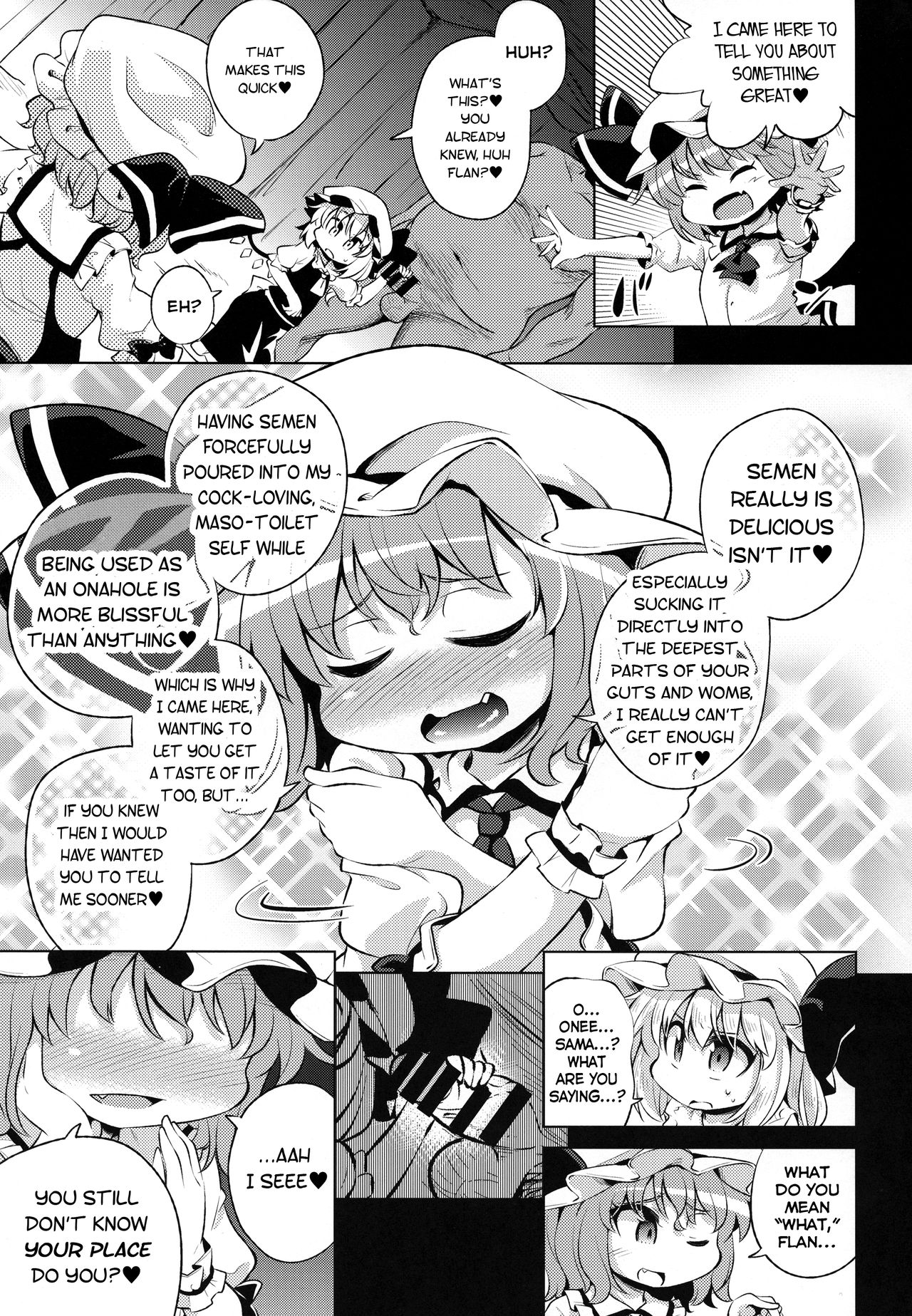 (C93) [はぴねすみるく (おびゃー)] Scarlet Hearts3 (東方Project) [英訳]