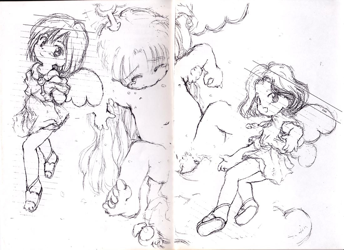 (C55) [るるな&にむにむ (M・K)] Crayon Kingdom Silver^2 Illustrations (夢のクレヨン王国)