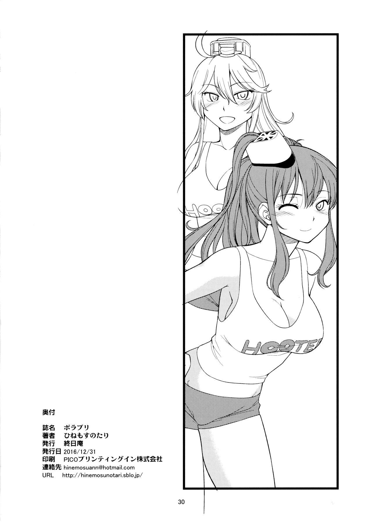 (C91) [終日庵 (ひねもすのたり)] ポラプリ (艦隊これくしょん -艦これ-) [英訳] [無修正]