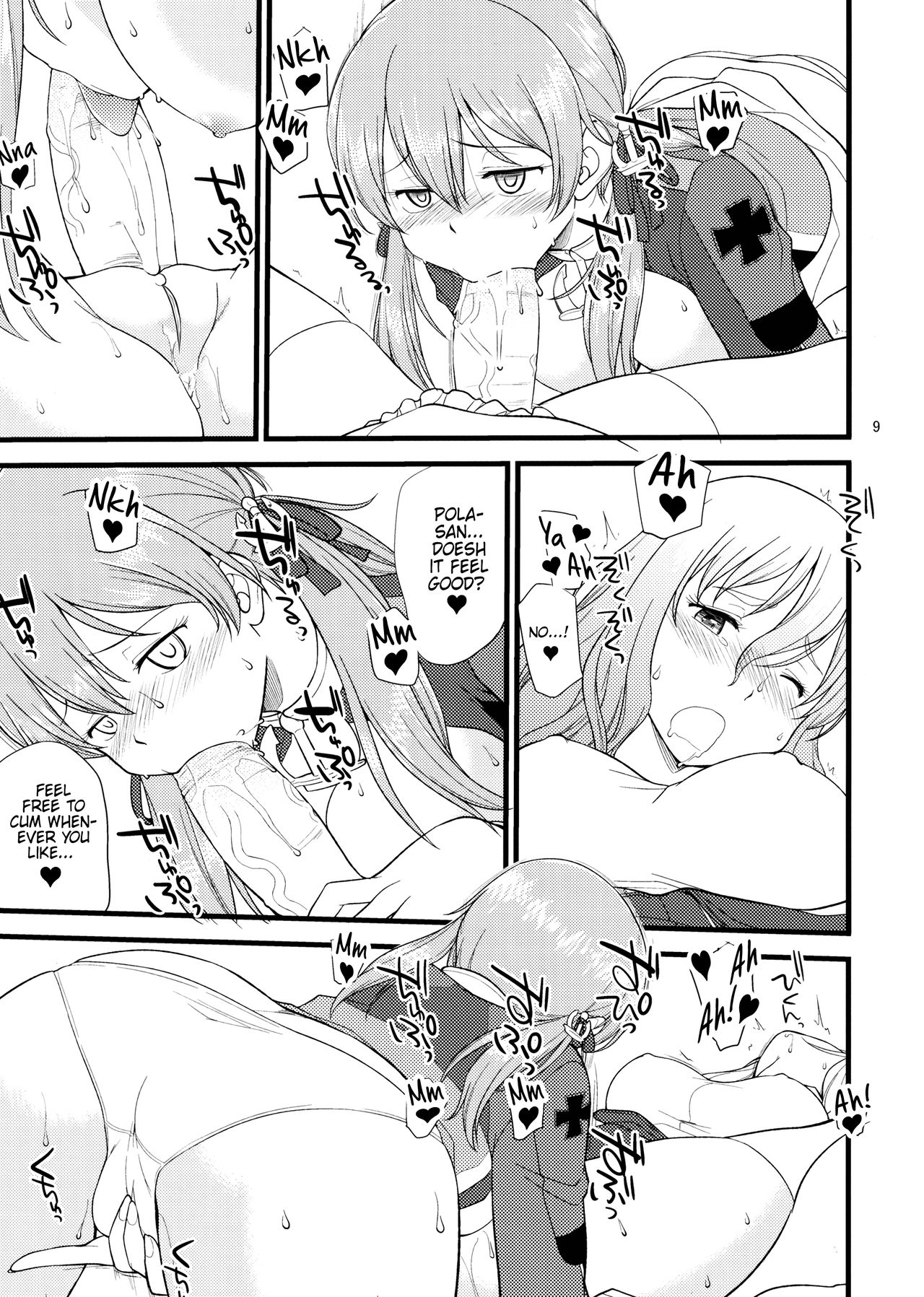 (C91) [終日庵 (ひねもすのたり)] ポラプリ (艦隊これくしょん -艦これ-) [英訳] [無修正]