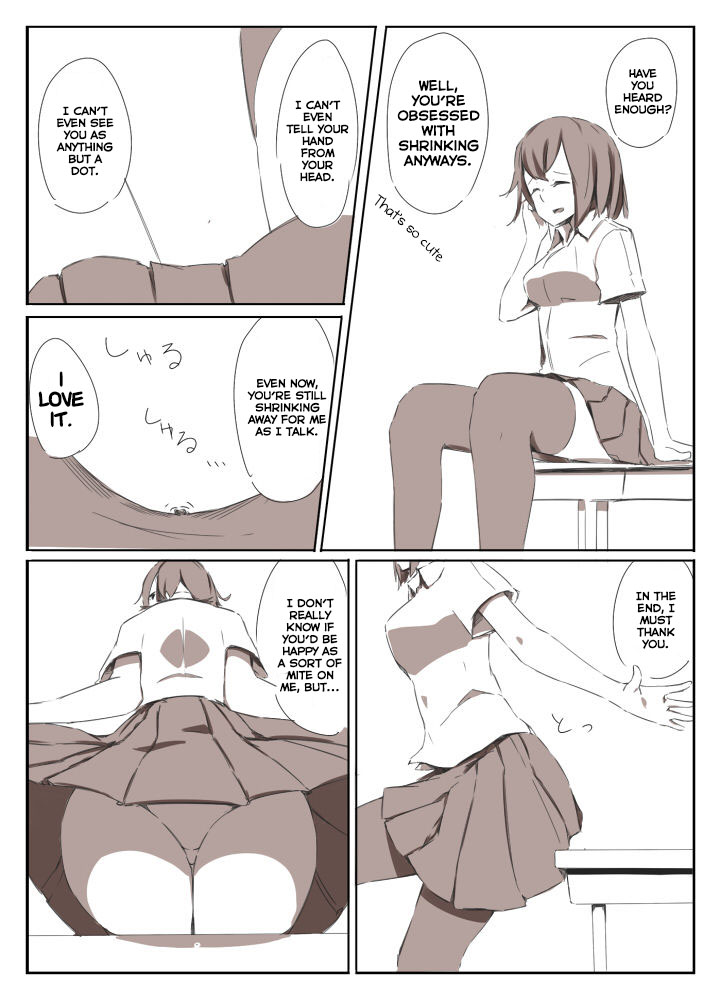 [まるしゃも] シュリンカーサディズム [英訳]