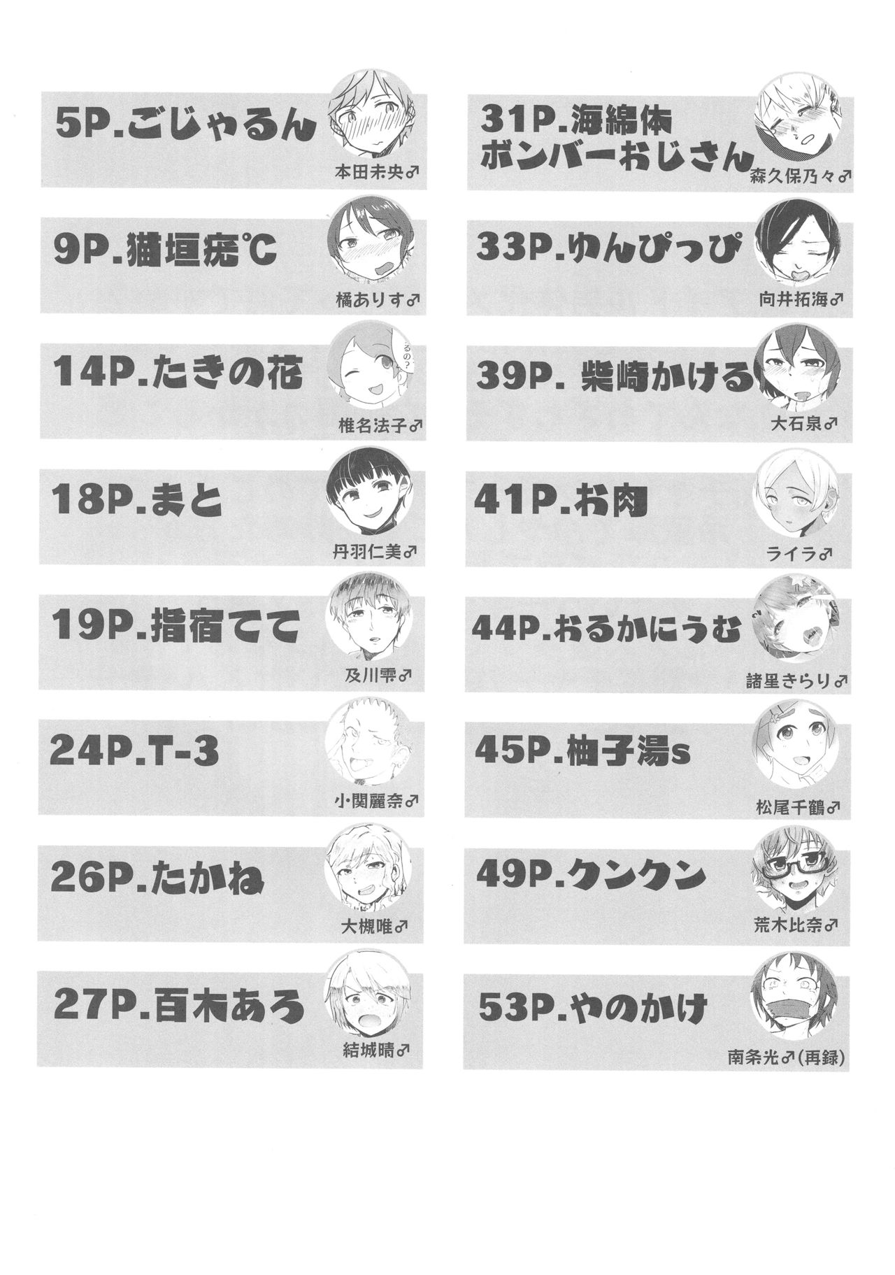 (歌姫庭園16) [けかの屋 (よろず)] シンデレラガールズ男体化メス堕ち合同 二度手間 (アイドルマスター シンデレラガールズ)