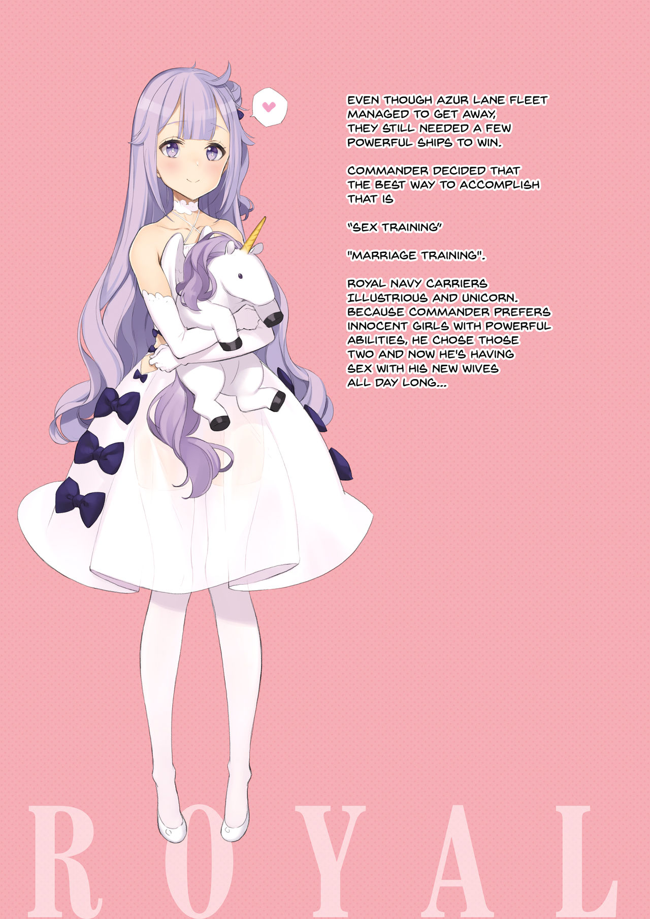 (C93) [少女騎士団 (大槍葦人)] ROYAL WHITE (アズールレーン) [英訳]