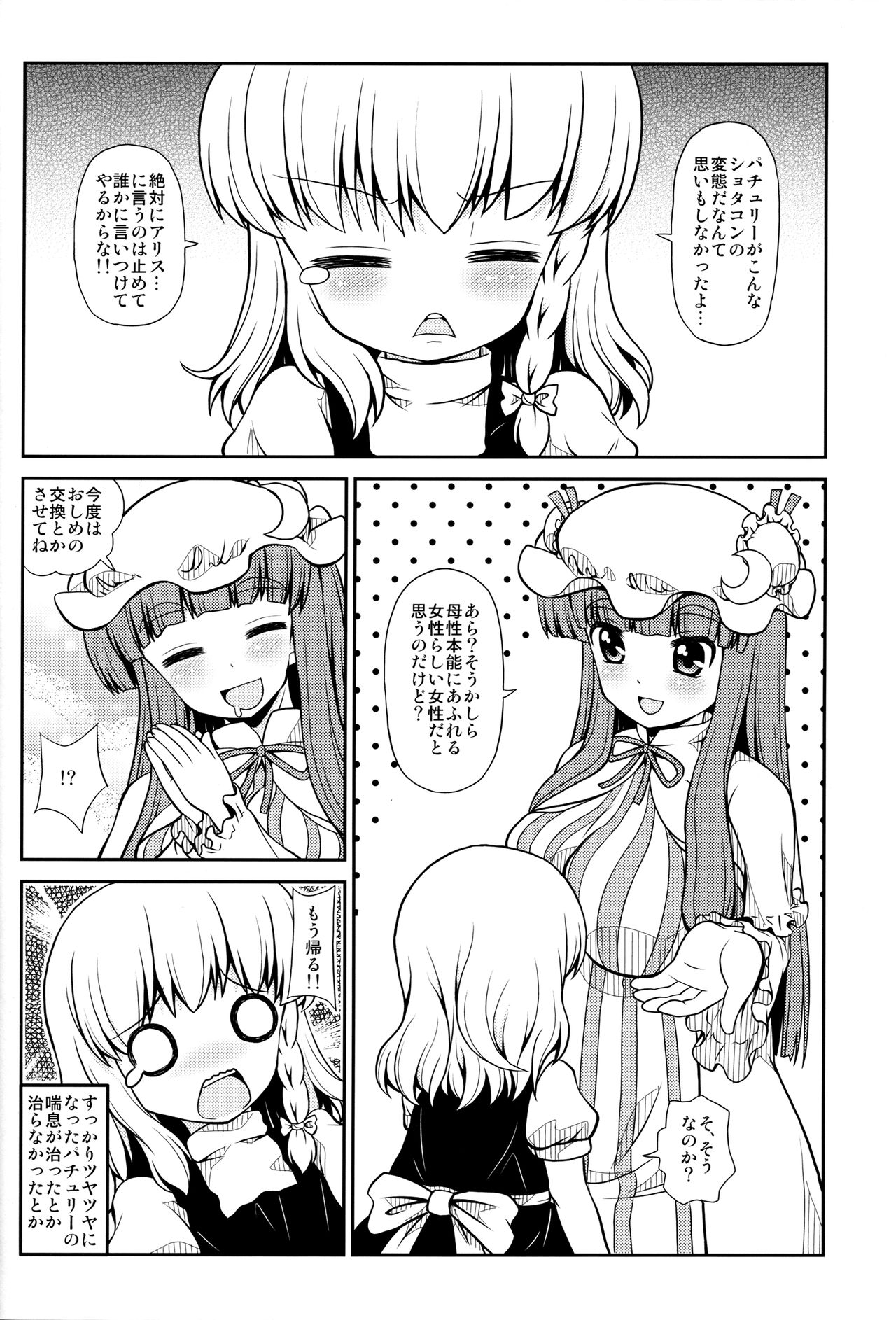 (C88) [魔導資料室 (嵐-D-悪鬼羅、emina)] Black or Purple (東方Project)